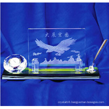 Crystal Pen Holder Office Stationery Crystal Glass Pen Holder